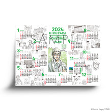 Load image into Gallery viewer, Shoichi Haga/HIRUPAPA CALENDAR 2024 -Dam Day-