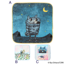 Load image into Gallery viewer, Shitaryou / Sleepless Wolf Towel Handkerchief