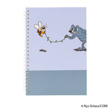 Load image into Gallery viewer, Shitaryou / Nemurenai Ookami Ring Notebook