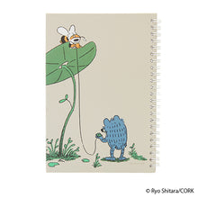 Load image into Gallery viewer, Shitaryou / Nemurenai Ookami Ring Notebook