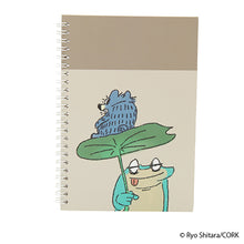 Load image into Gallery viewer, Shitaryou / Nemurenai Ookami Ring Notebook