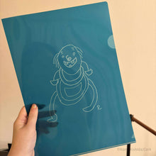 Load image into Gallery viewer, 岸田奈美　奈美の似顔絵 A4クリアファイル （Illustration by Ryota）
