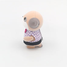 画像をギャラリービューアに読み込む, ポケとも用チェックシャツ　パープル

